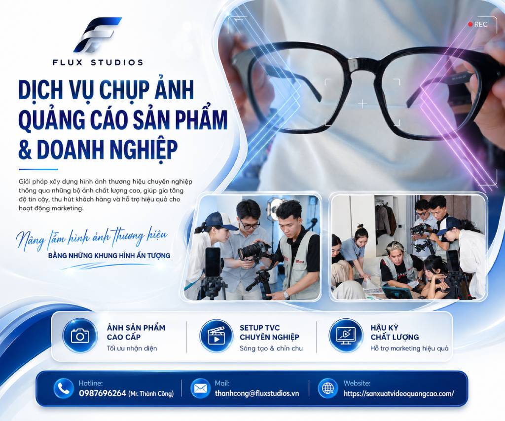 Dịch Vụ Chụp Ảnh Quảng Cáo Sản Phẩm & Doanh Nghiệp