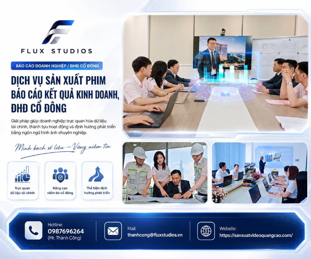 Dịch vụ sản xuất phim báo cáo kết quả kinh doanh, ĐHĐ cổ đông
