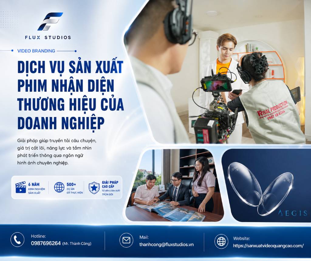 Dịch vụ sản xuất phim nhận diện thương hiệu của doanh nghiệp