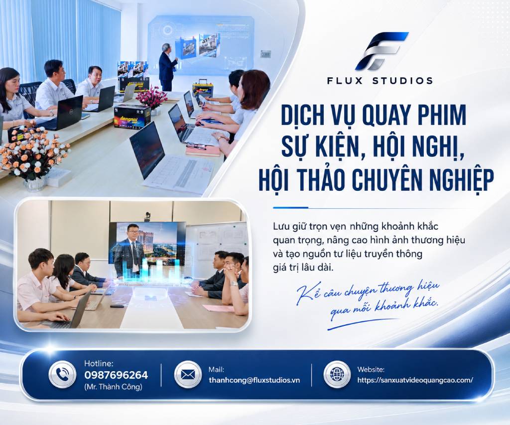 Dịch Vụ Quay Phim Sự Kiện, Hội Nghị, Hội Thảo Chuyên Nghiệp