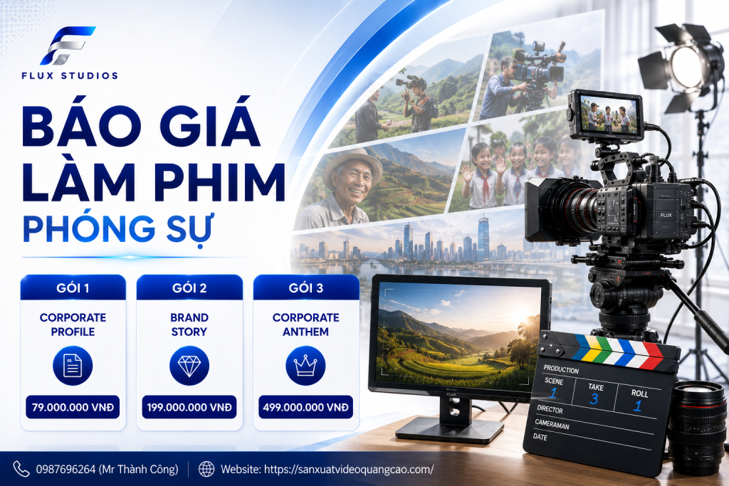 Báo giá làm phim phóng sự