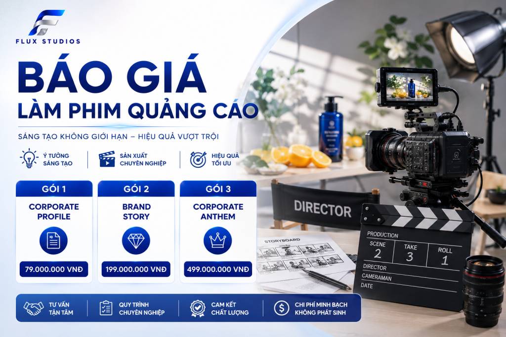 Báo giá làm phim quảng cáo