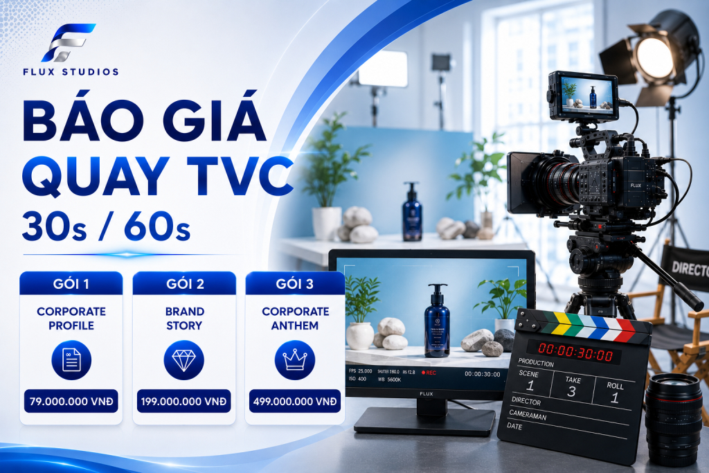 Báo giá quay TVC 30s / 60s