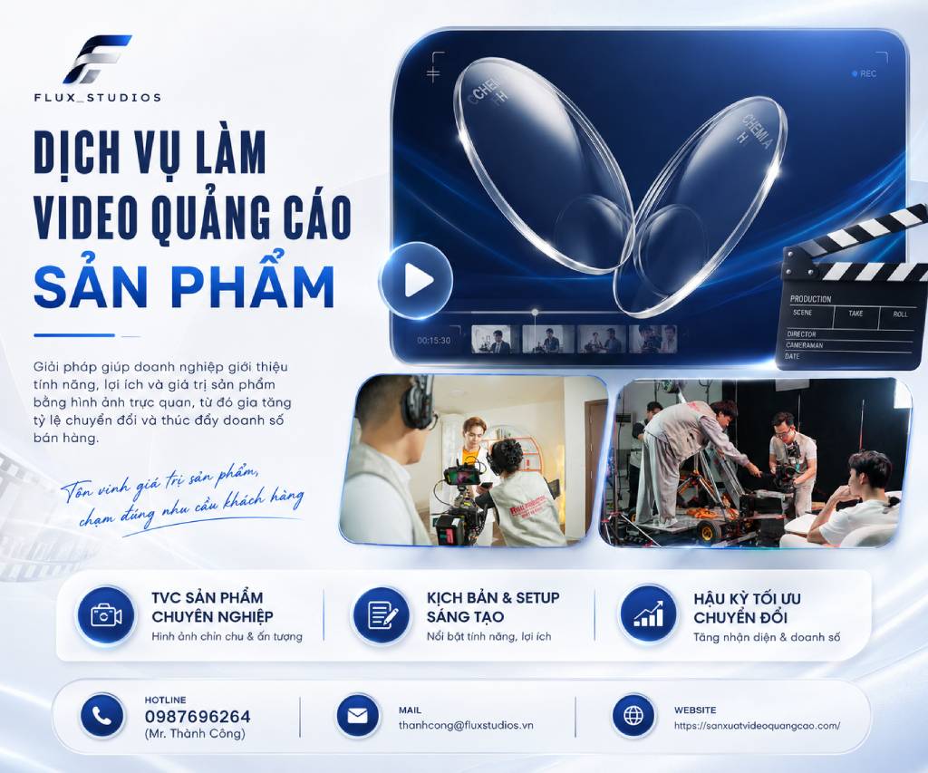 Dịch vụ làm video quảng cáo sản phẩm