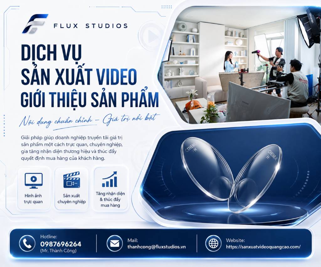 Dịch Vụ Sản Xuất Video Giới Thiệu Sản Phẩm