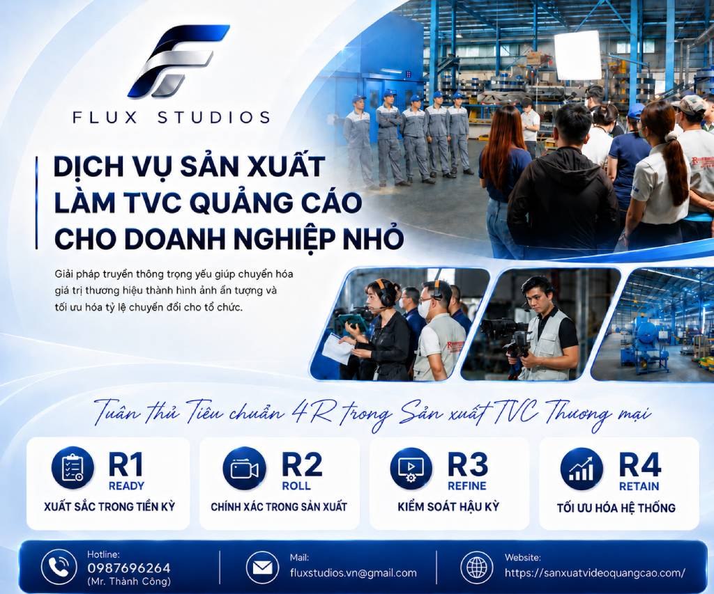 Dịch vụ sản xuất làm TVC quảng cáo cho doanh nghiệp nhỏ