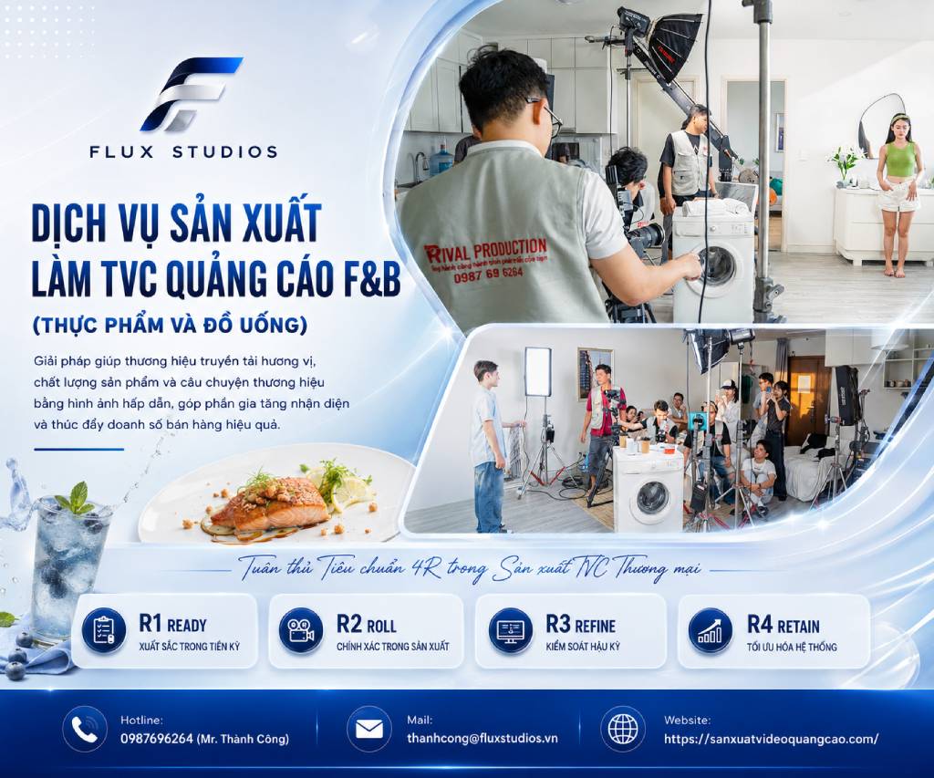 Dịch vụ sản xuất làm TVC quảng cáo phim giới thiệu spa