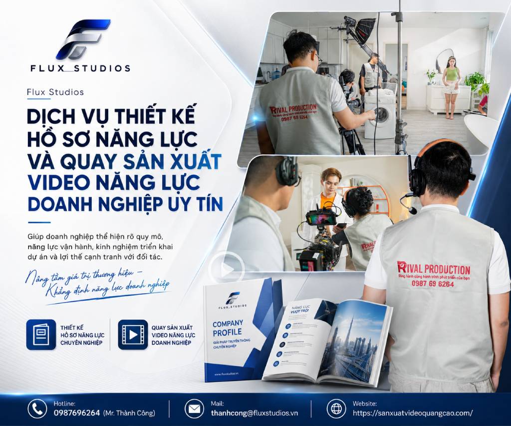Dịch Vụ Thiết Kế Hồ Sơ Năng Lực Và Quay sản xuất Video Năng Lực Doanh Nghiệp